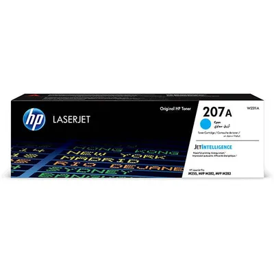 Toner oryginalny HP207A W2211A Cyan 1250 ston