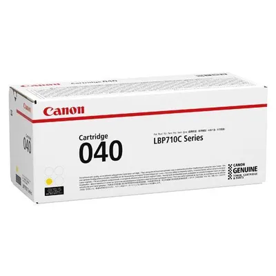 Toner oryginalny CANON CRG040Y 0454C001 Yellow  5400 stron