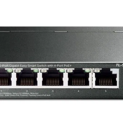 TP-LINK Przełącznik SG105PE Switch Smart 5xGb (4xPoE+)