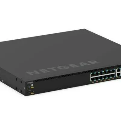 Netgear Przełącznik zarządzalny GSM4328 24xGE PoE+ 4xSFP+