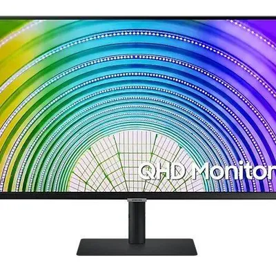 Samsung Monitor 32 cale LS32A600UUUXEN VA 2560x1440 WQHD 16:9 1xHDMI 1xUSB-C 2xDP (In+Out) LAN (RJ45) 5ms HAS+PIVOT płaski 3Y