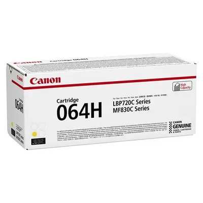 Canon oryginalny toner 064 H Y, yellow, 10500s, 4932C001, high capacity, Canon i-SENSYS MF832Cdw, O