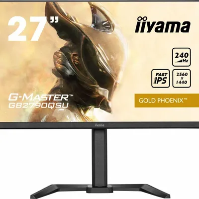 IIYAMA Monitor 27 cali GB2790QSU-B5 1ms,IPS,DP,HDMI,240Hz,F.Sync,QHD,HDR400