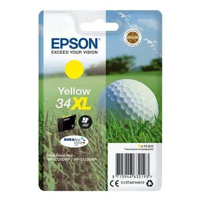 Tusz oryginalny EPSON T3474 C13T34744010 Yellow  10,8 ml