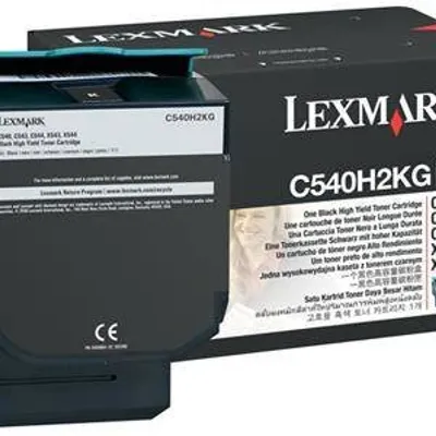 Toner oryginalny LEXMARK C540H2KG Czarny 2500 stron