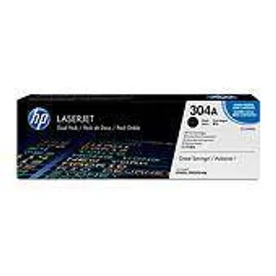 Toner oryginalny HP304A*2 CC530AD Czarny 2*3500 stron