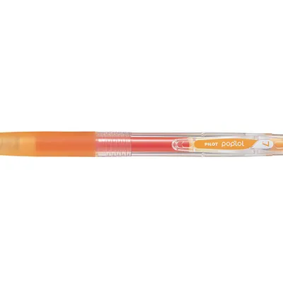 Długopis żelowy automatyczny PILOT POP BL-PL-7-AO apricot orange 0.7