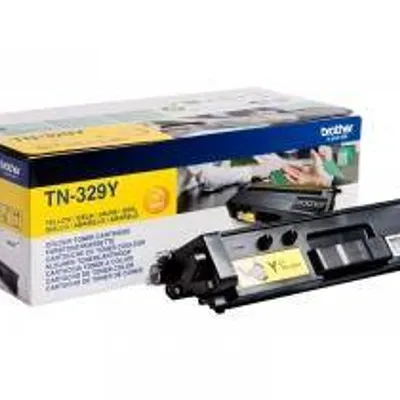 Toner oryginalny BROTHER TN329Y Yellow 6000 stron