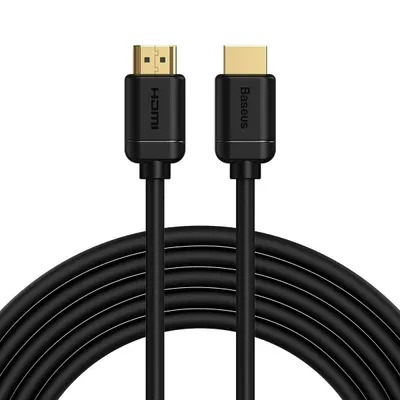 Kabel HDMI 2.0 Baseus, 4K 60Hz, 3D, HDR, 18Gbps, 5m (czarny)