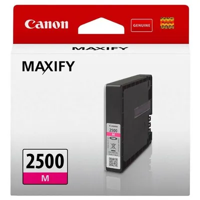 Canon oryginalny ink / tusz PGI-2500 M, magenta, 9.6ml, 9302B001, Canon MAXIFY iB4050,iB4150,MB5050,MB5150,MB5350,MB5450