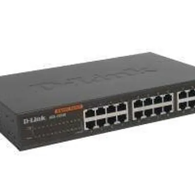 D-Link DGS-1024D switch L2 24x1GBE Desktop/Rack 19"