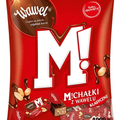 Cukierki czekoladowe WAWEL MICHAŁKI  Z WAWELU klasyczne 1kg