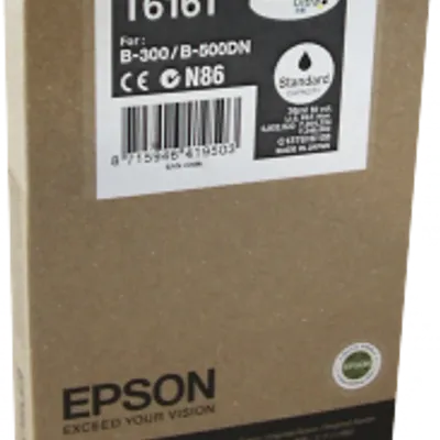 Tusz oryginalny EPSON T6161 C13T616100 Czarny  3000 stron