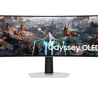 Samsung Monitor 49 cali LS49CG934SUXEN OLED 5120x1440 DQHD 32:9 1xHDMI 1xmicroHDMI 1xDP 3xUSB 3.0 0,03ms(GTG) głośniki zakrzywiony HAS 240Hz Gaming 2Y