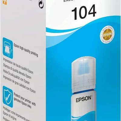 Tusz oryginalny EPSON EcoTank 104 C13T00P240 Cyan 5000 stron