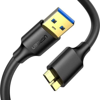 Kabel USB 3.0 - micro USB 3.0 UGREEN 	US130 1m (czarny)