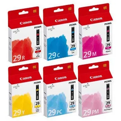 Canon oryginalny ink / tusz PGI29 CMY/PC/PM/R Multi, CMYK, 4873B005, Canon PIXMA Pro 1