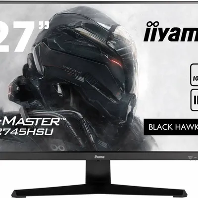 IIYAMA Monitor G-Master G2745HSU-B1 27 cali G2745HSU-B1 IPS,FHD,100Hz,1ms,2xUSB,2x2W,FreeSync