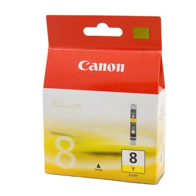 Tusz oryginalny CANON CLI8Y 0623B001 Yellow  420 stron