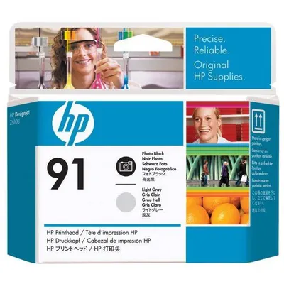 HP oryginalny głowica drukująca C9463A, HP 91, photo black/light grey, HP DesignJet Z6100