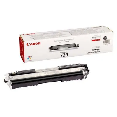 Toner oryginalny CANON CRG729B 4370B002 Czarny  1200 stron