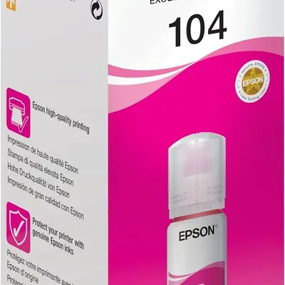 Tusz oryginalny EPSON EcoTank 104 C13T00P340 Magenta 5000 stron