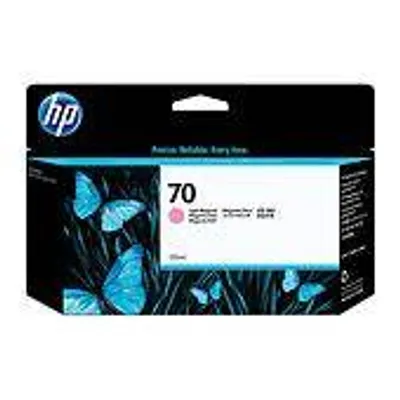 Tusz oryginalny HP70 C9455A Light Magenta 130 ml