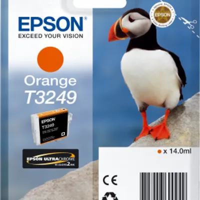 Tusz oryginalny EPSON T3249 C13T32494010 Orange  14 ml