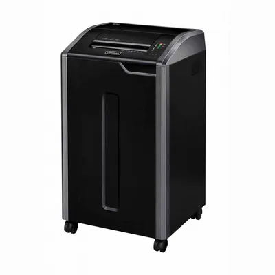 Niszczarka A4 Fellowes 425Ci 4698001 czarna 32krt ścinki 4x30mm 114 litrów