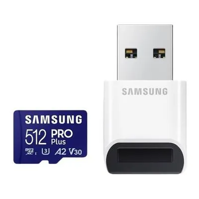 Samsung Karta pamięci microSD PRO+ MB-MD512SB/WW 512GB + czytnik