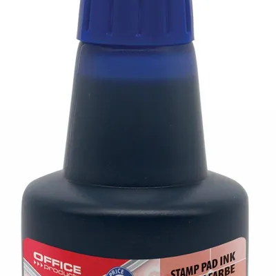 Tusz do stempli OFFICE PRODUCTS niebieski 30ml