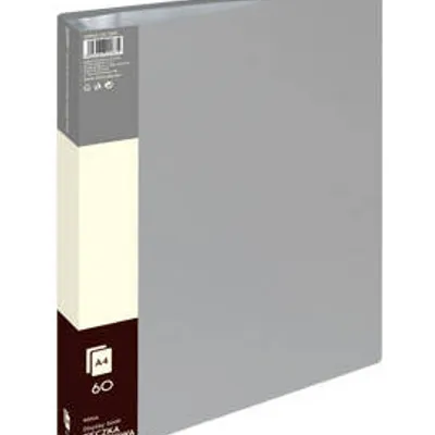 Album ofertowy A4 Grand 9006 120-1826 szary PVC 60 kieszeni