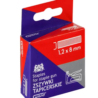 Zszywki tapicerskie Grand 1.2*8 110-1705 1000szt