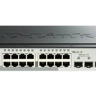 D-Link Przełącznik DGS-1510-20 18xGE 2x10GE 2xSFP+