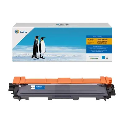 G&G kompatybilny toner z TN241C, cyan, 1400s, NT-PB221C, dla Brother HL-3140CW, 3170CDW, MFC9130CW, 9330CDW, 9340CDW, N