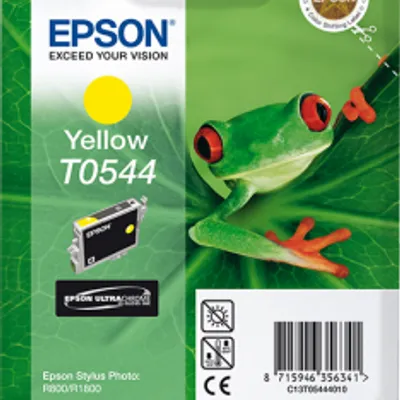 Tusz oryginalny EPSON T0544 C13T05444010 Yellow  400 stron