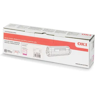 OKI oryginalny toner 46861306, magenta, 10000s, OKI 834, 844, O