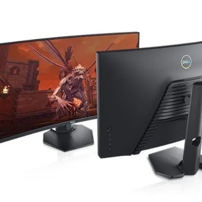 Dell Monitor S2721HGF 27 cali Curved VA Full HD (1920x1080)/16:9/2xHDMI/DP/3Y PPG