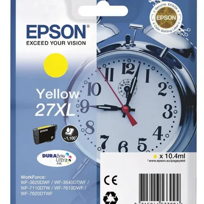 Tusz oryginalny EPSON T2714 C13T27144010 Yellow  10,4 ml