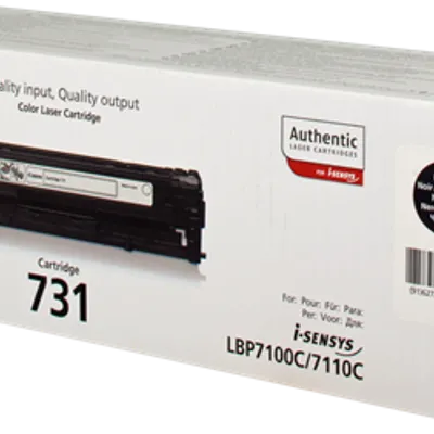 Toner oryginalny CANON CRG731BK 6272B002 Czarny  1400 stron