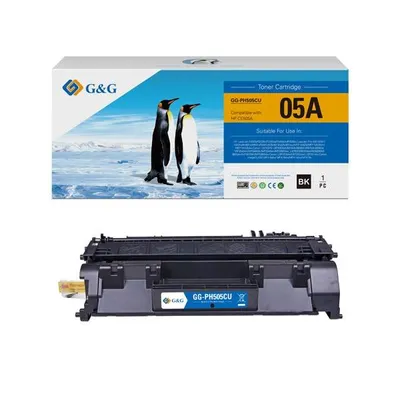 G&G kompatybilny toner z CE505A, CF280A, CRG719, black, 2300s, NT-PH505CU, HP 05A, dla HP LaserJet P2035/P2035n/P2055d/P2055dn/P20