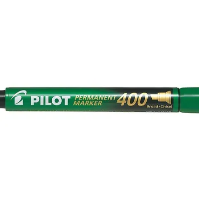 Marker permanentny PILOT SCA-400-G zielony ścięta 4.5mm