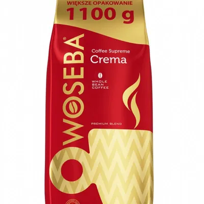 Kawa ziarnista WOSEBA Premium CREMA GOLD 1100g