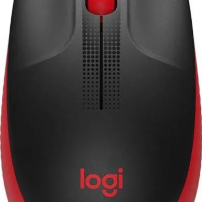 Mysz bezprzewodowa LOGITECH M190 910-005908 czarno-czerwona