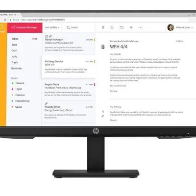 HP Inc. Monitor  P24h G4 FHD Height Adjust  7VH44AA