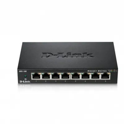 D-Link DGS-108 switch L2 8x1GB Desktop