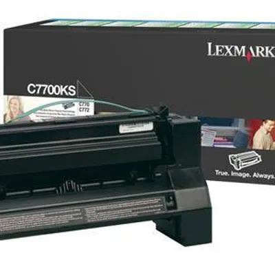 C770/C772 tonerBk6K zwrot. Lexmark C7700KS