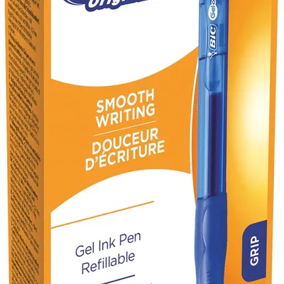 Długopis żelowy z gumowanym uchwytem BIC GEL-OCITY ORIGINAL 829158 niebieski 0.7mm