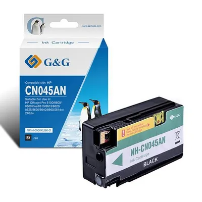 G&G kompatybilny ink / tusz z CN045AE, black, 2300s, NP-H-0950XLBK(HP950XL, dla HP Officejet Pro 276dw, 8100 ePrinter