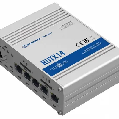 TELTONIKA Router LTE RUTX14 (Cat12), WiFi, BLE, GNSS, Ethernet